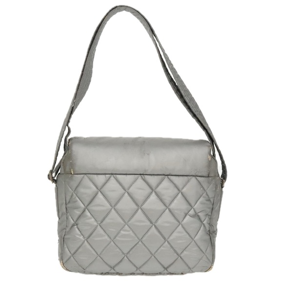 CHANEL Cococoon Shoulder Bag Silver CC Auth bs19808 - Picture 3 of 16